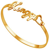 Personalized Heart Name Bracelet for Women - Stainless Steel Jewelry Gift