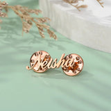 Personalized Initial Letters Brooch Pins, Wedding Bridesmaid Jewelry
