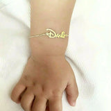 Children Bracelet Personality Stainless Steel Anklet for Boys and Girls
