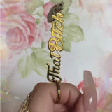 Personalized Stainless Steel Name Cigarette Holder