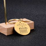 Personalized Lover's Name Couple Keychain Valentine Gift Love Keychain