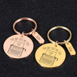 Personalized Lover's Name Couple Keychain Valentine Gift Love Keychain