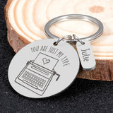 Personalized Lover's Name Couple Keychain Valentine Gift Love Keychain