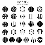 Personalized Letter Cufflinks High Stainless Steel for Men