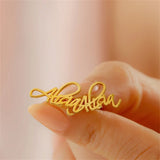 Personalized Name Earrings Stainless Steel Pin Women's Jewelry