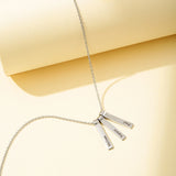 Name Engraved Necklace Fashion Men's Jewelry Steel Shape Sweater