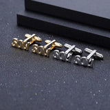 Stainless Steel Personalized Initials Cufflinks for Men