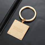 Personalized Name Keychain High Stainless Steel Chain Engraved Key Chain