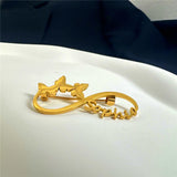 Name Letter Brooches Stainless Steel Letter Pin Badges Brooch