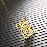 Custom Name Letter Necklace Personalized Choker Pendant
