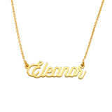 Personalized Name Necklace - Sliver Chain Stainless Steel Jewelry Pendants