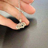 Personalized Pig Necklace with Heart Letter Chain Name Jewelry