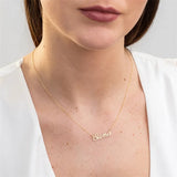 Name Necklace For Women Girl Font Nameplate Necklaces Stainless Steel Jewelry