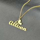 Mickey Cartoon Personalized Name Necklace for Women Kids