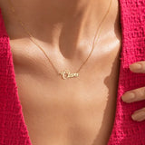 Personalized Stainless Steel Nameplate Pendant Necklace