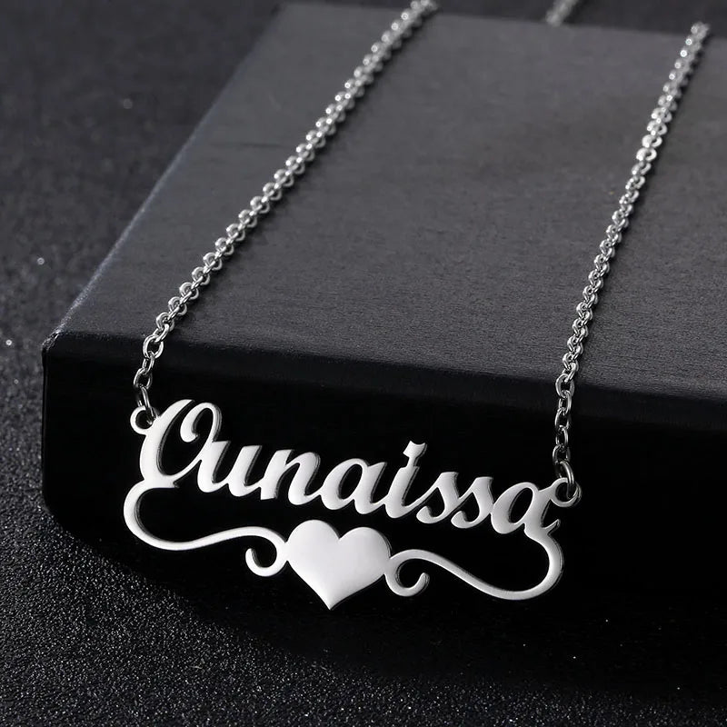 Personalized Stainless Steel Necklace for Her
