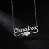 Personalized Stainless Steel Necklace for Her