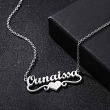 Personalized Stainless Steel Necklace for Her