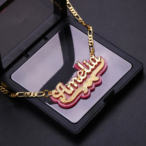 Personalized Acrylic Letter Name Necklace