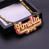 Personalized Acrylic Letter Name Necklace