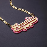 Personalized Acrylic Letter Name Necklace