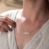 Personalized Stainless Steel Name Necklace for Her - Custom made Jewelry