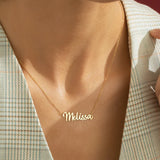 Personalized Stainless Steel Name Necklace for Her - Custom made Jewelry