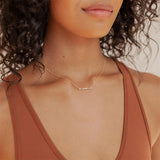 Personalized Stainless Steel Name Necklace - Silver Chain Necklace