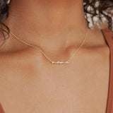 Personalized Stainless Steel Name Necklace - Silver Chain Necklace