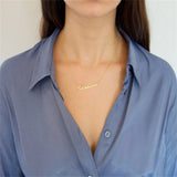 Personalized Stainless Steel Name Necklace for Couple