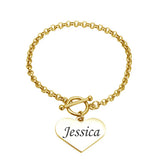 Custom Name Bracelet for Her - Elegant Personalized Jewelry Gift