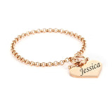 Custom Name Bracelet for Her - Elegant Personalized Jewelry Gift