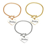 Custom Name Bracelet for Her - Elegant Personalized Jewelry Gift