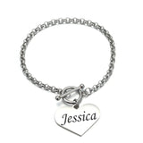 Custom Name Bracelet for Her - Elegant Personalized Jewelry Gift