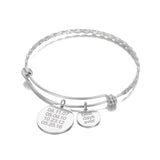 Personalised Date Bracelet Stainless Steel Birthday Gift