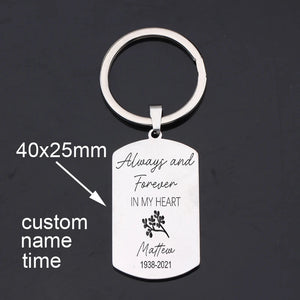 Always and Forever in My Heart Stainless Steel Carving Gift