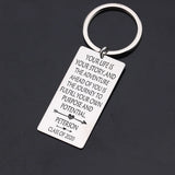 Inspirational Keychain Graduation Gift