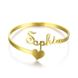Personalized Nameplate Bracelet Stainless Steel Jewelry