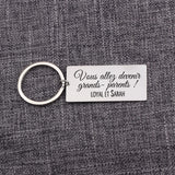 Personalized Grandparents Keychain Gift: Vous allez devenir grands-parents!