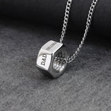 Names Pendant Necklace Stainless Steel Personalized Jewelry