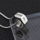Names Pendant Necklace Stainless Steel Personalized Jewelry
