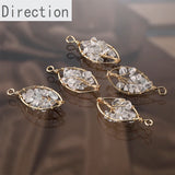 Natural Crystal Gravel Life Tree Fortune Tree Pendant DIY