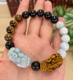 Emerald 10MM Beads Pixiu Set