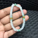 Natural Emerald Beads Bracelet Adjustable Bangle Charm