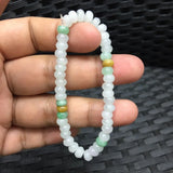Natural Emerald Beads Bracelet Adjustable Bangle Charm