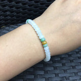 Natural Emerald Beads Bracelet Adjustable Bangle Charm