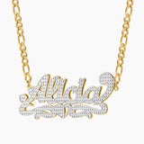 Personalized Heart Name Necklace for Women Stainless Steel Pendant Jewelry
