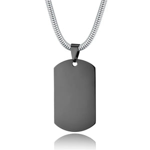 Personalized Engrave Name Date Photo Pendant Necklace