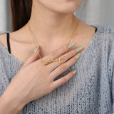 Custom Initial Stainless Steel Choker