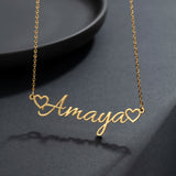 Custom Initial Stainless Steel Choker